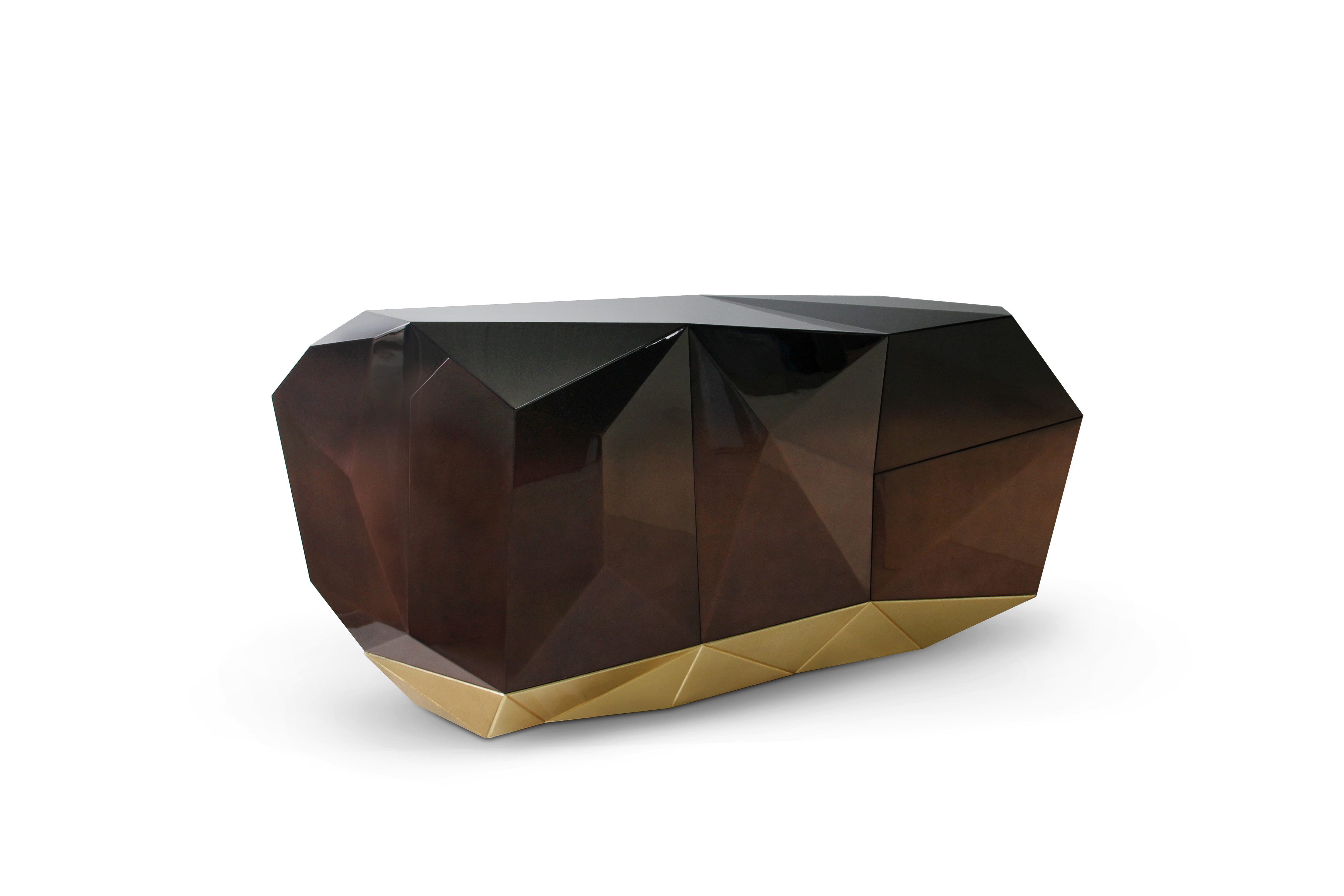 DIAMOND CHOCOLATE SIDEBOARD