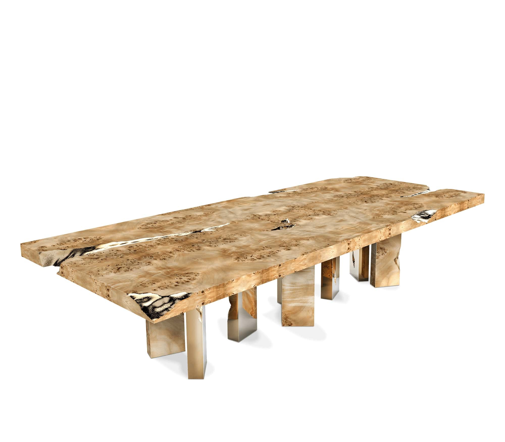 EMPIRE POPLAR DINING TABLE