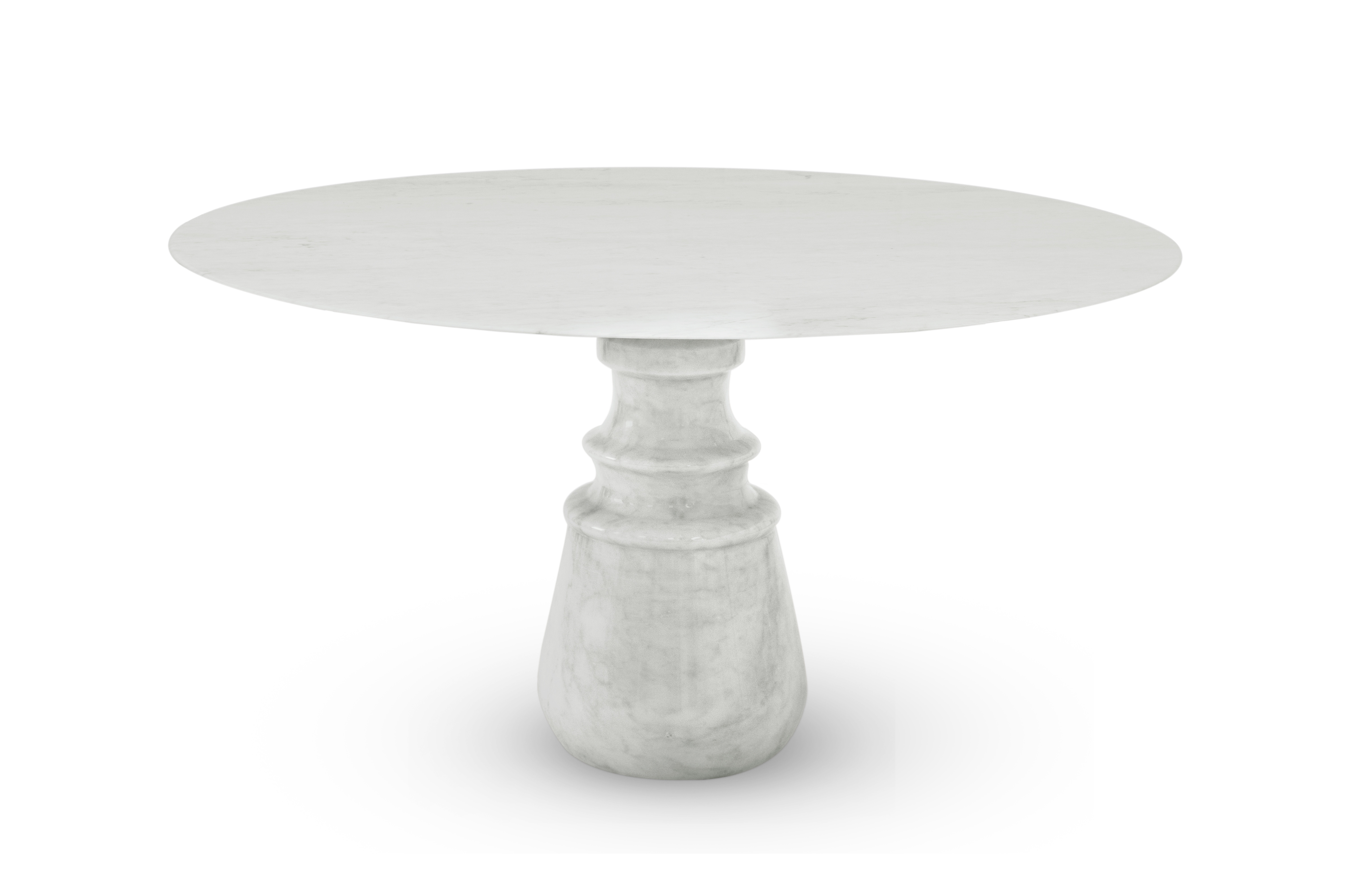 PIETRA ROUND ESTREMOZ DINING TABLE