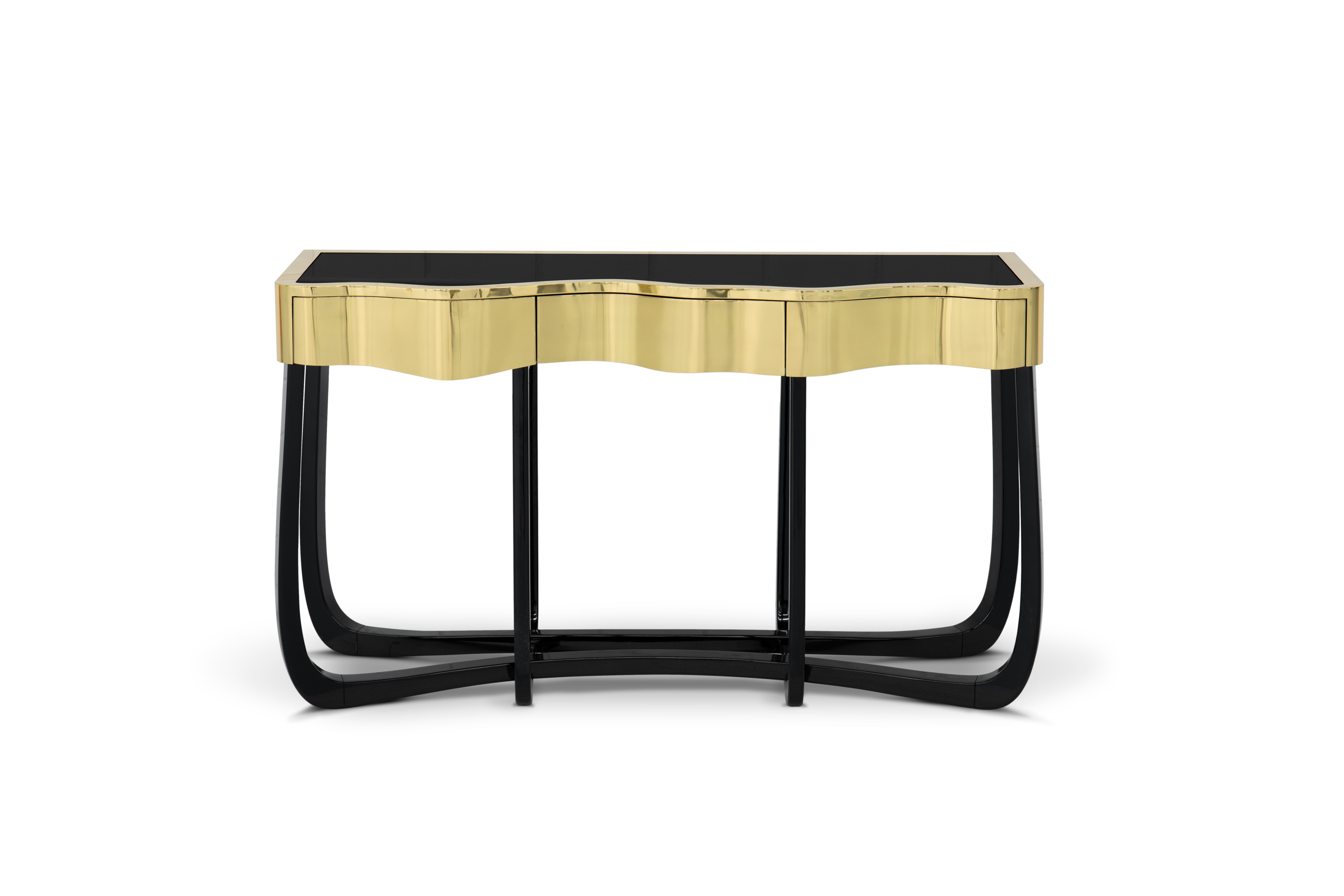 SINUOUS GOLD CONSOLE
