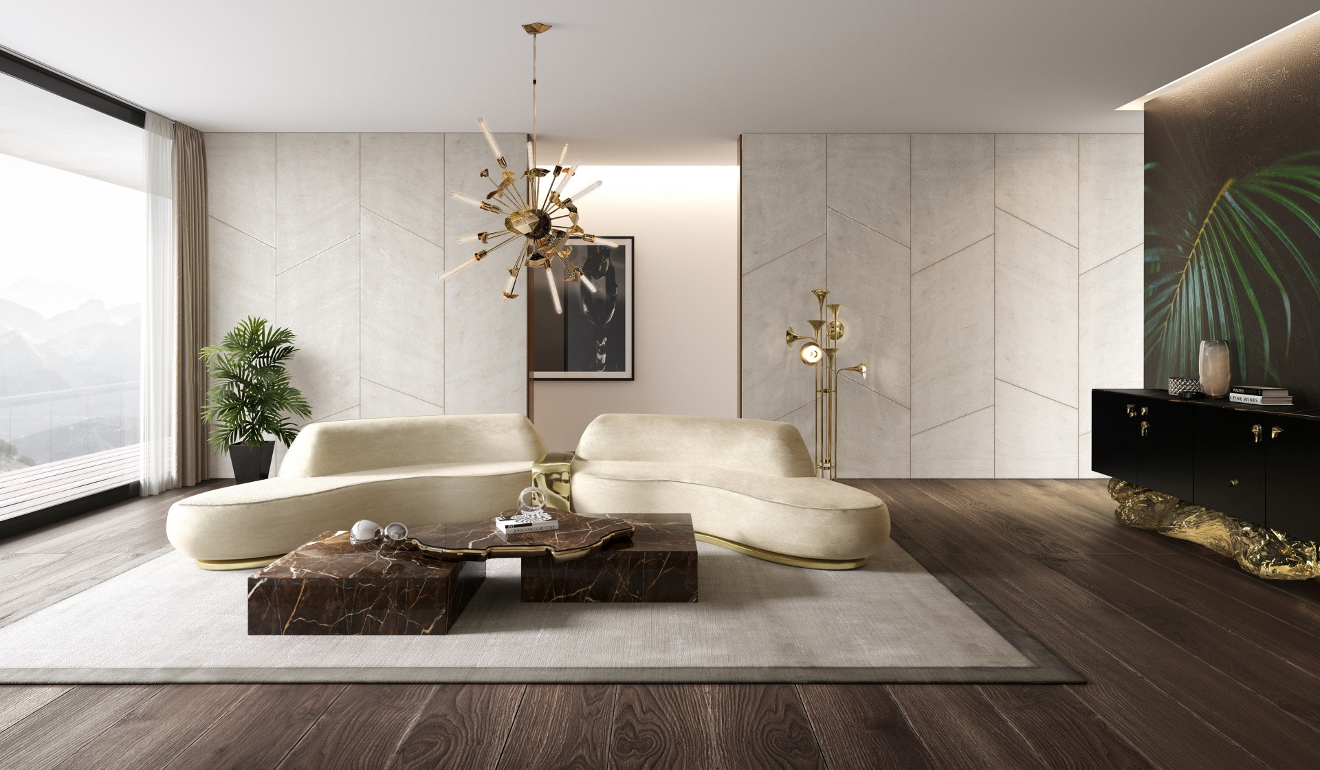 Clean and Ample Living Area