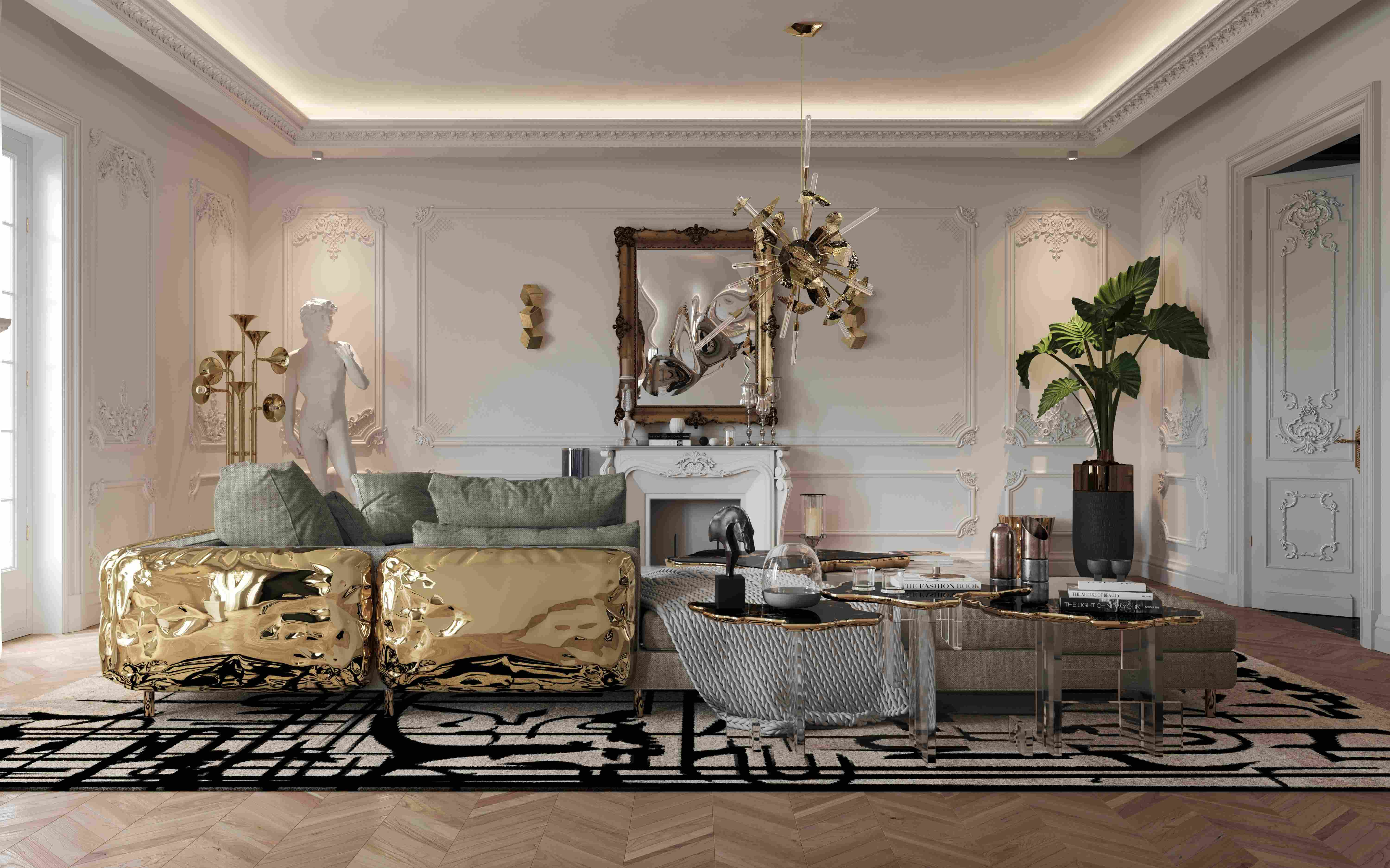 Contemporary Living Area