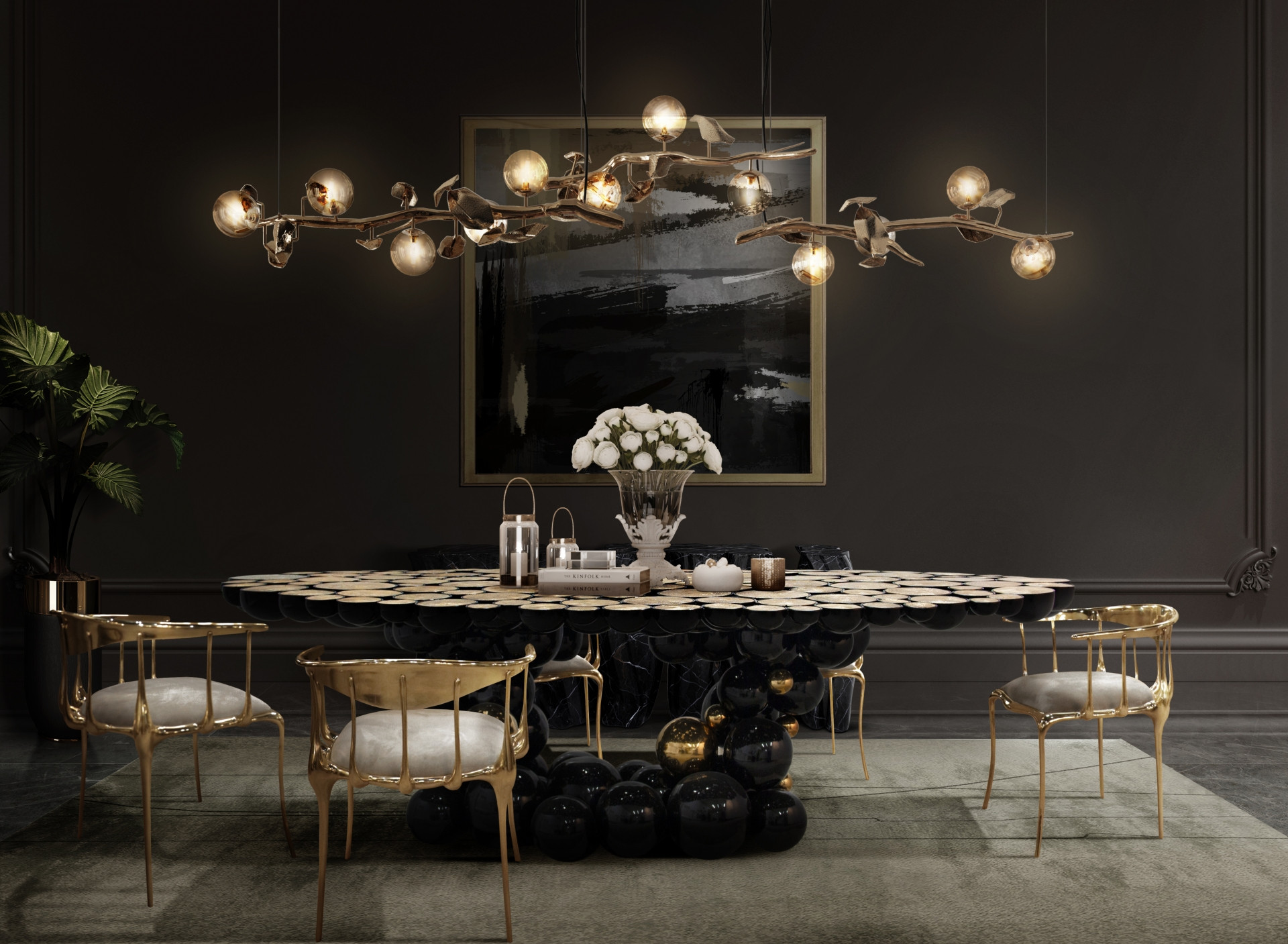 Dark and Gold Luxury