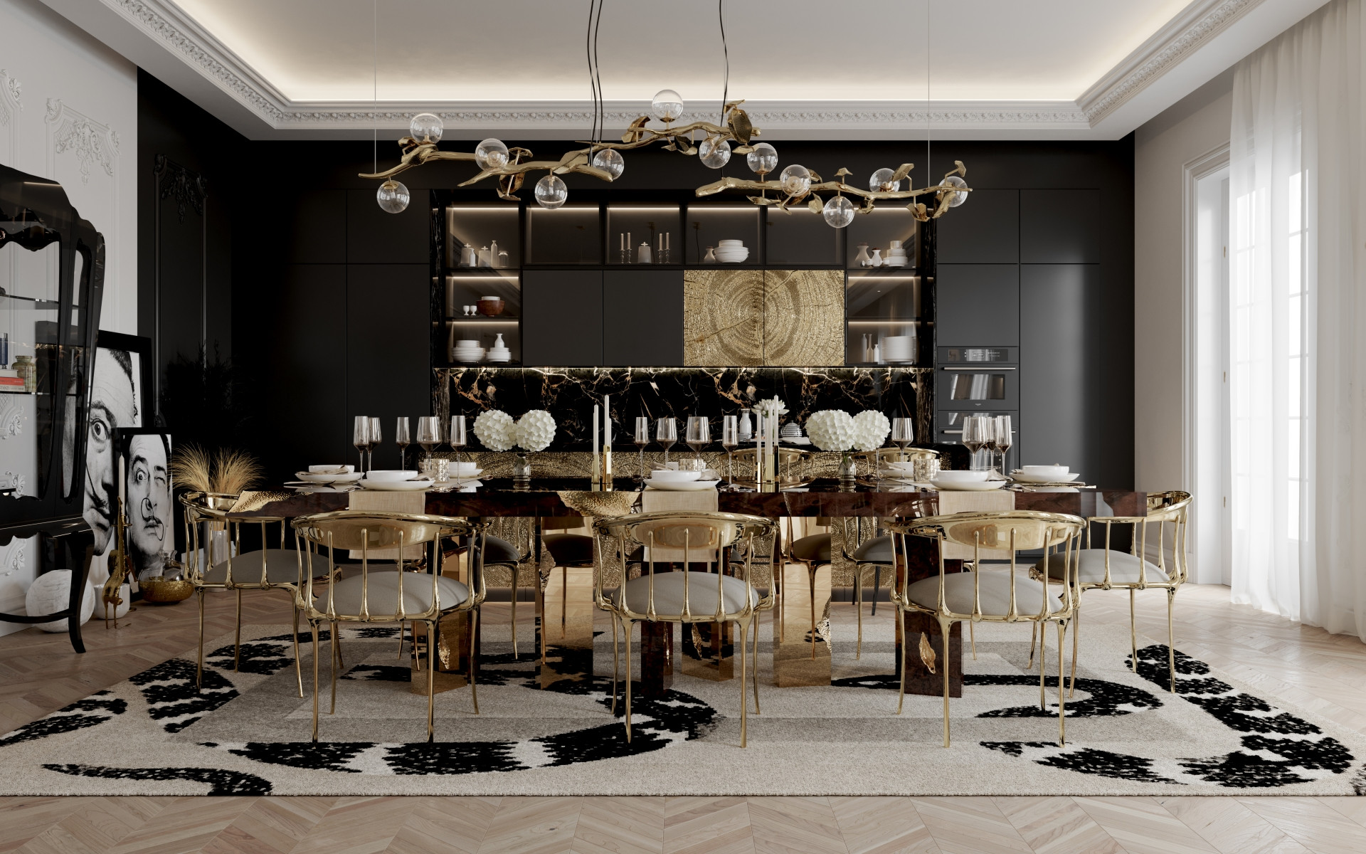 Imposing Dining Room