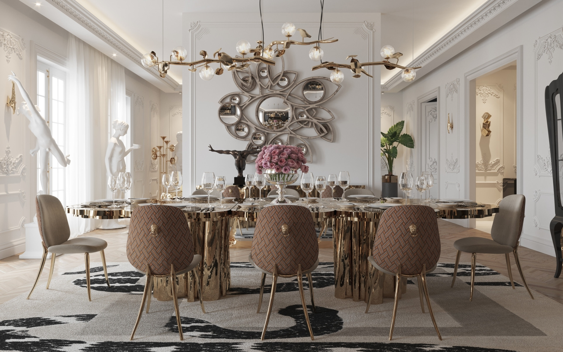Luxurious Dining Room Light Fixtures
