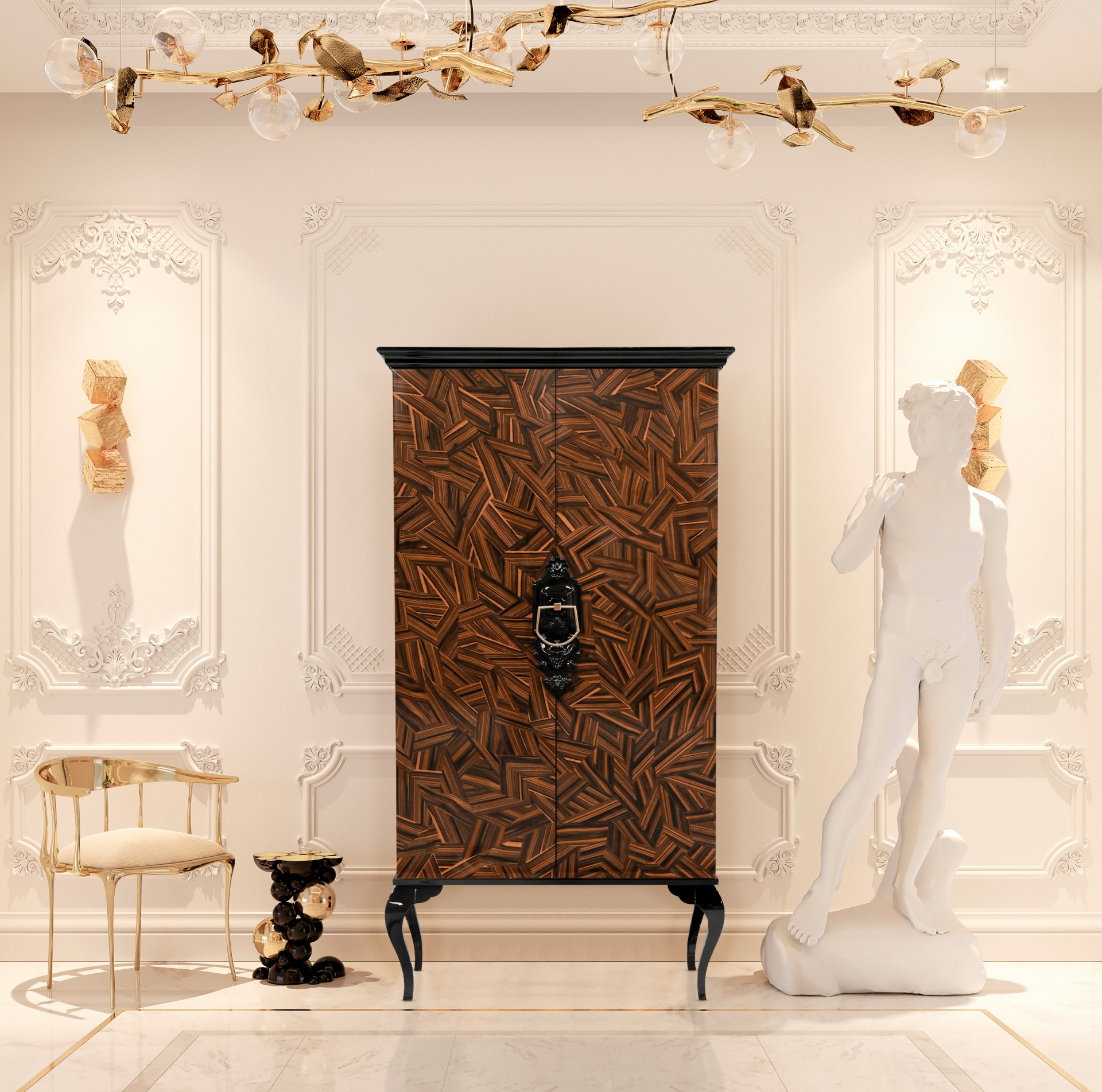 Neoclassic Entryway