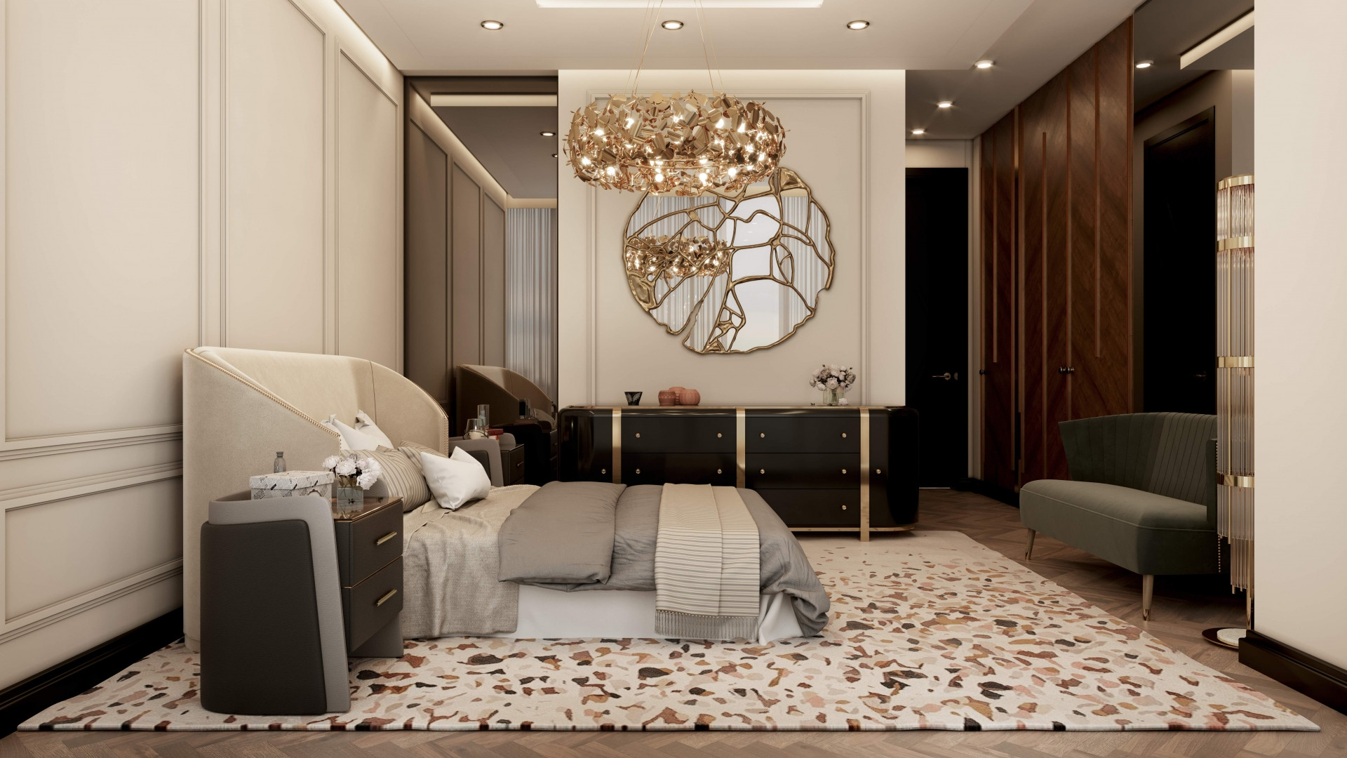 Sleek Bedroom