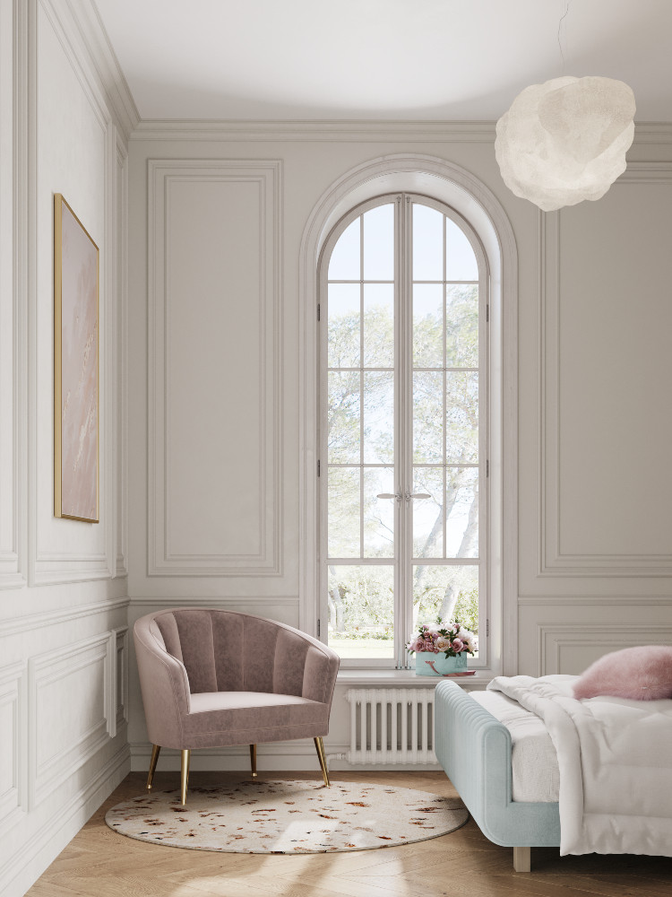 TEENAGE BEDROOM WHERE MODERN AND CLASSIC STYLES INTERSECT