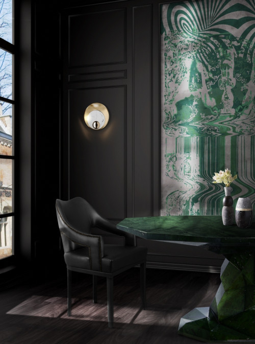 Black and Green Luxury