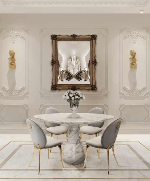 White Luxury Dining