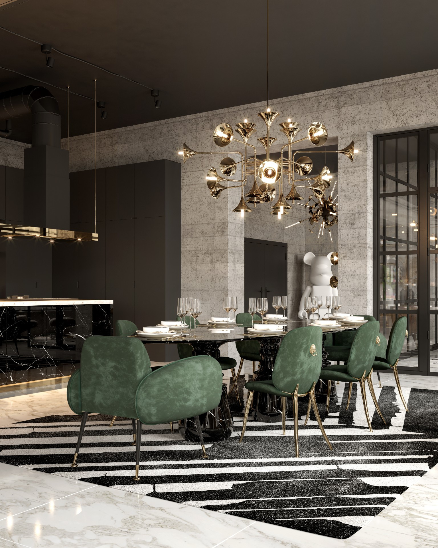 Unique dining room set
