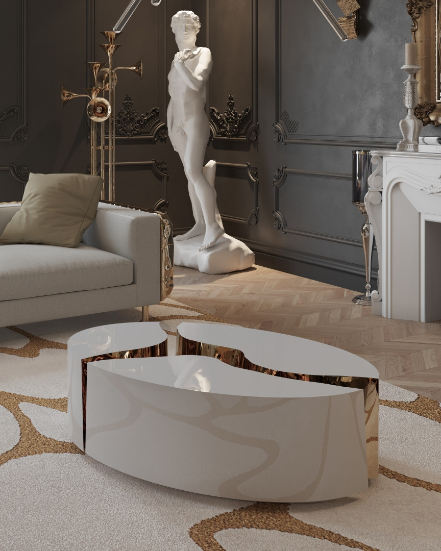 White and Gold Design
