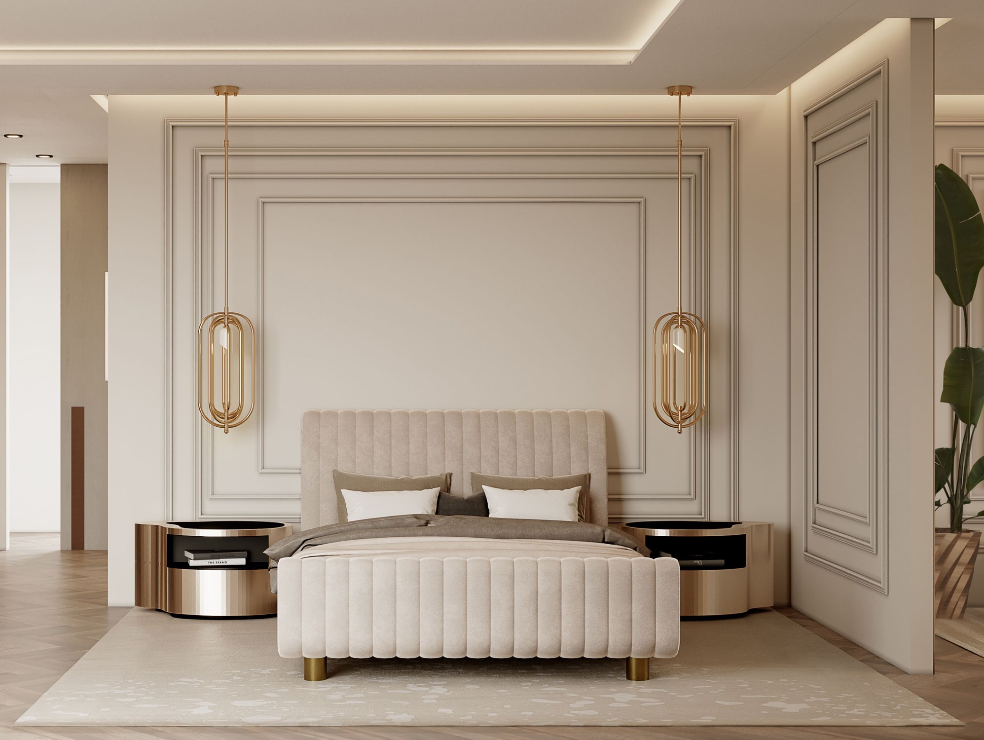 master suite - AN EXCEPTIONAL CONTEMPORARY MODERN 16 MILLION PENTHOUSE IN MONACO