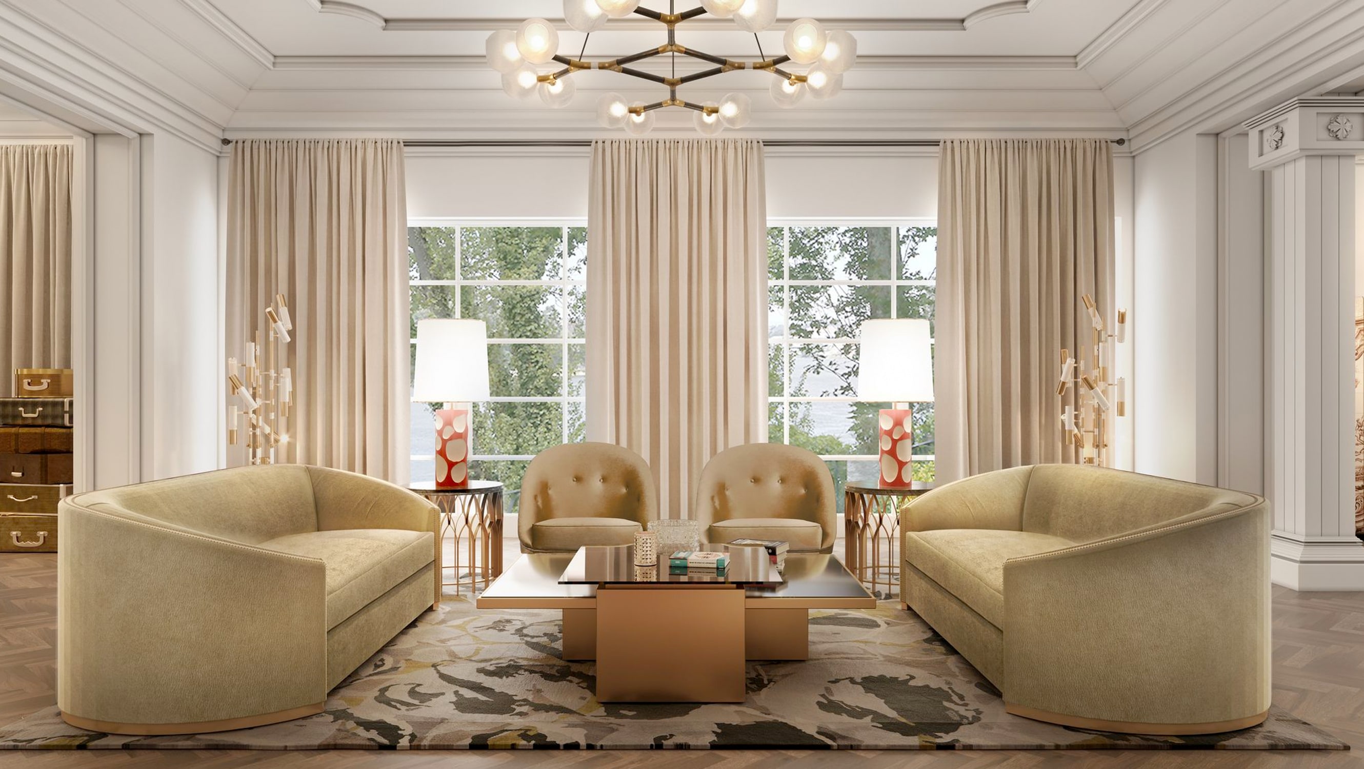 living room - GRANDIOSE ECLECTIC MANOR IN PORTO