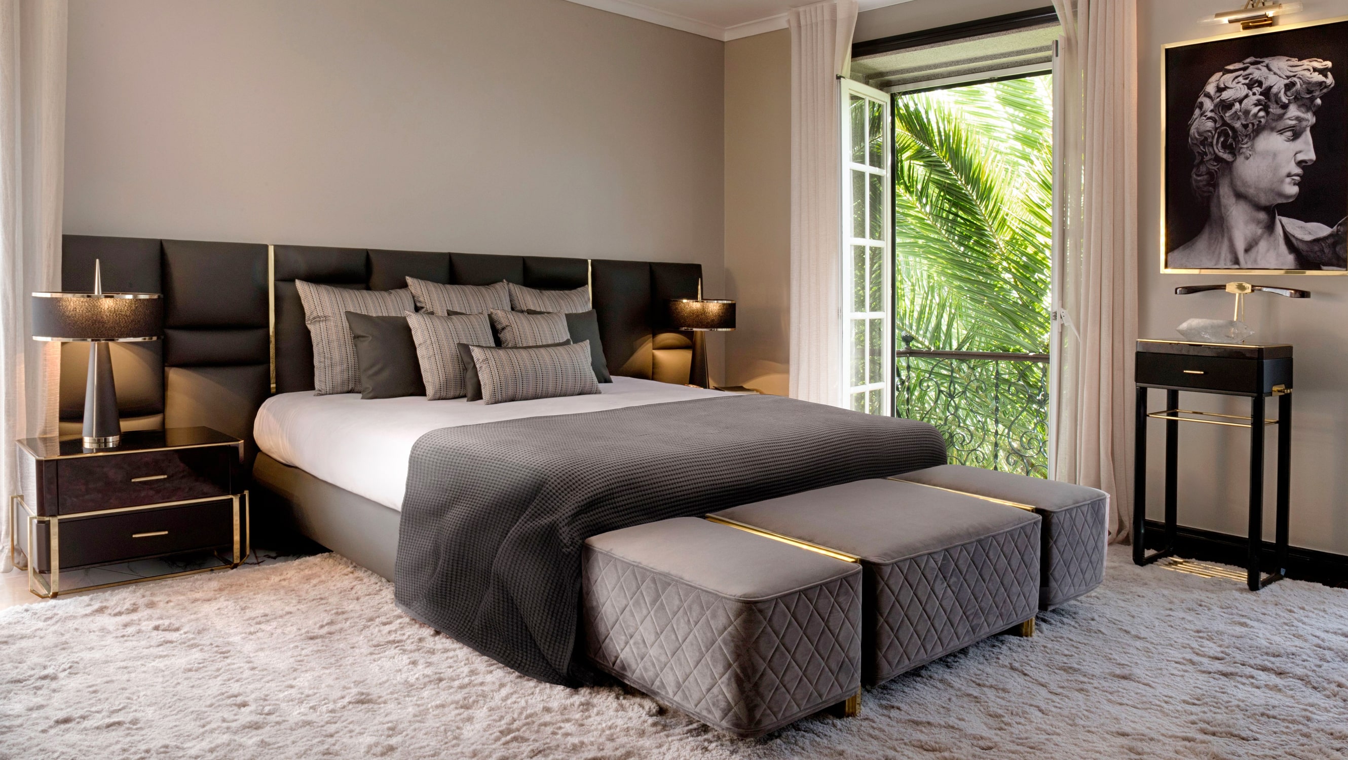master bedroom - GRANDIOSE ECLECTIC MANOR IN PORTO