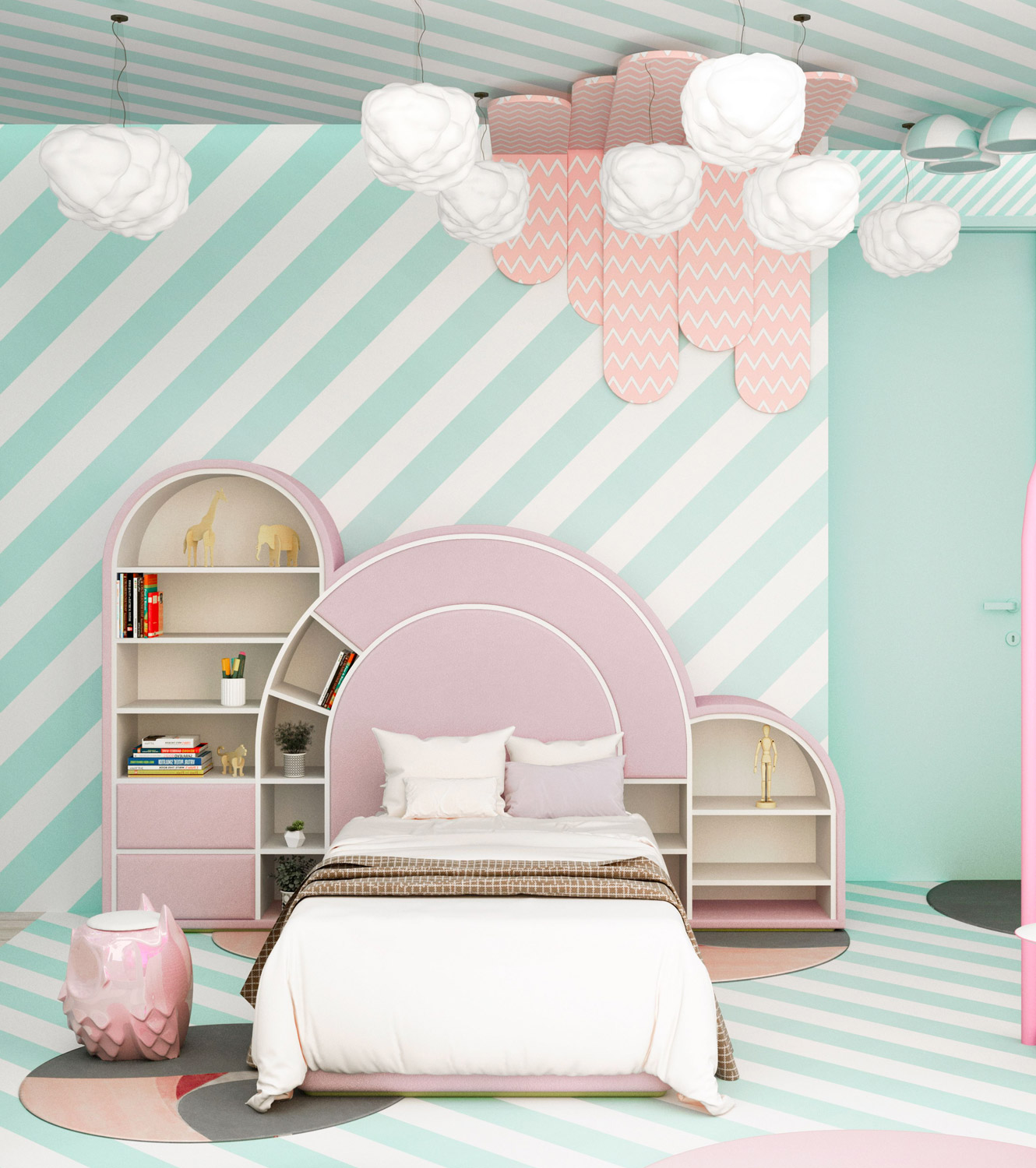kids room - MULTI-MILLION ECLECTIC TOWNHOUSE
IN HONG KONG