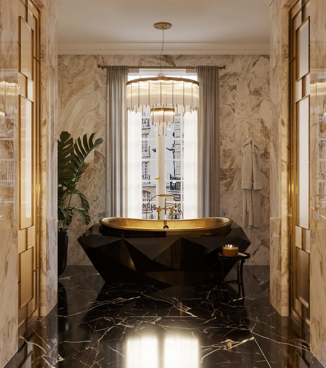 bathroom - the "éternel" parisian apartment